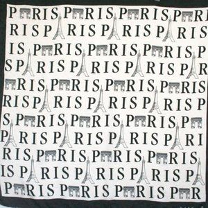 NICOLE DE BEAUVOIR EIFFEL TOWER SCARF